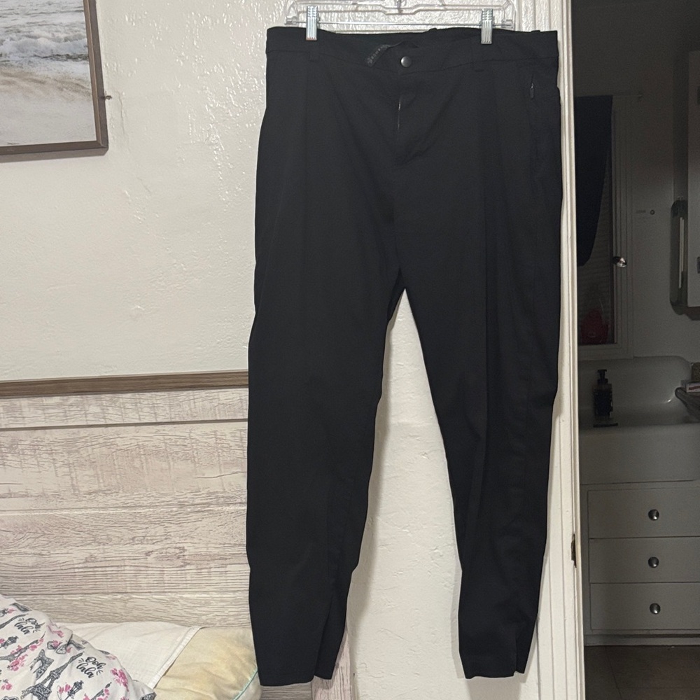 lululemon athletica Black Straight-Leg Pants